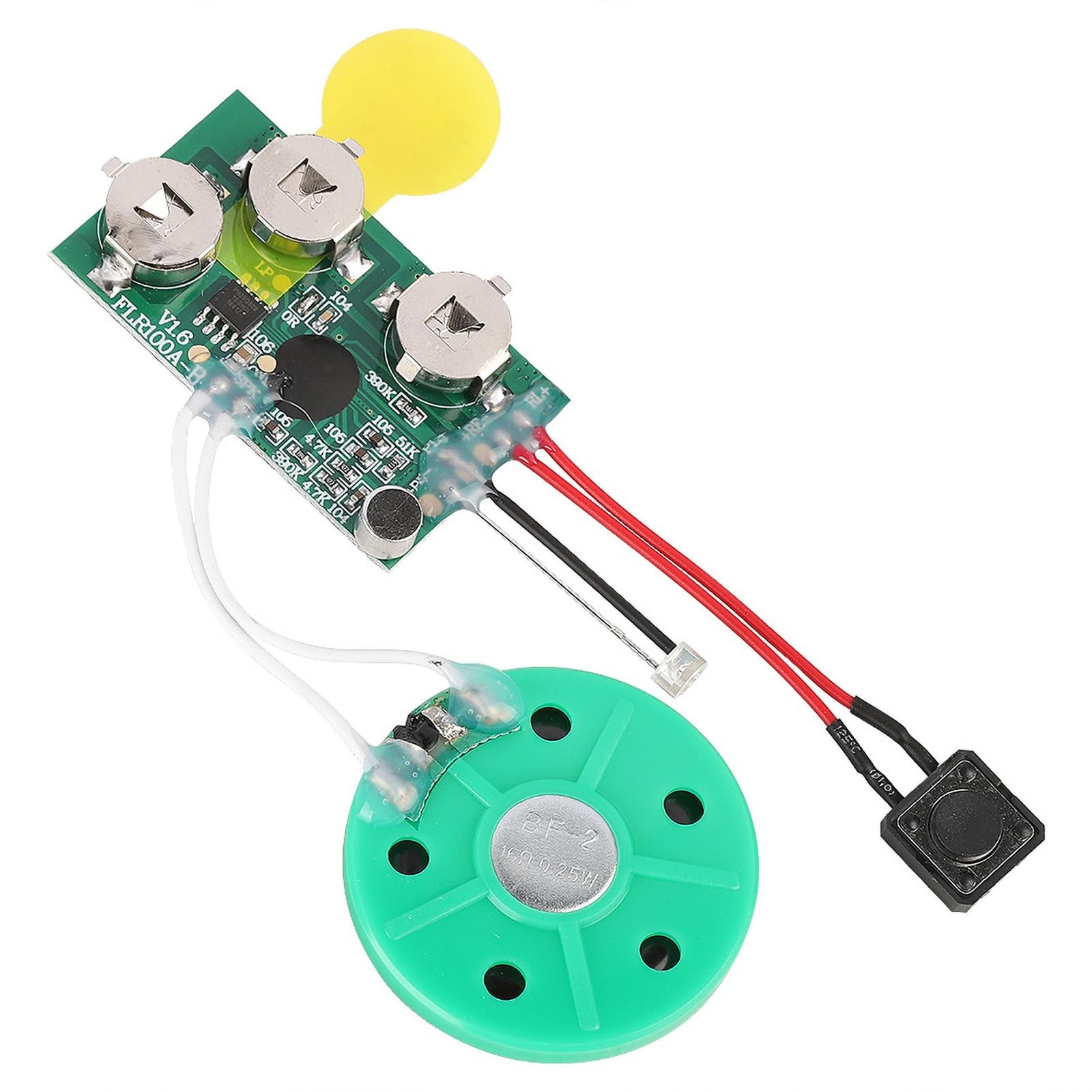 60 Seconds Recordable Voice Sound Chip, Recordable Sound Module for DIY Greet...