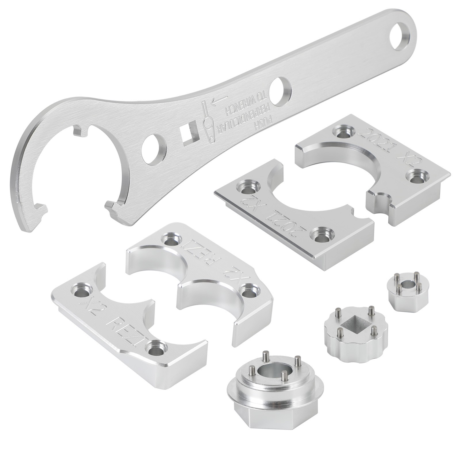 Float Shock Rebuild Tool Kit Vise Clamp+Sealhead+4 pin Sockets For 2021 Fox X2