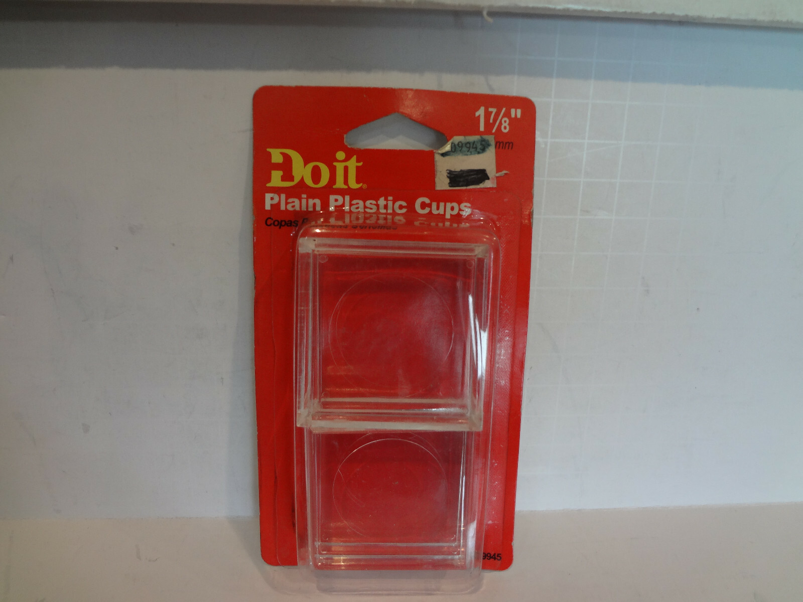 DO IT 1-7/8" Plain Plastic Cups 4 Pcs