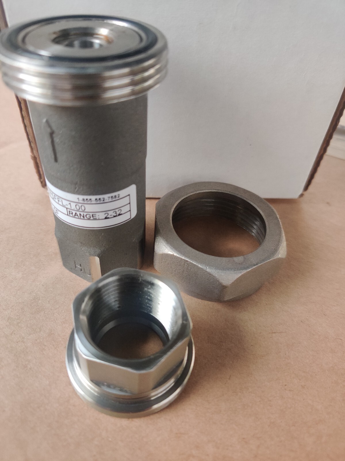 IMI Flow Design Model ICSS075 FFL 1 GPM  SS Inline Automatic Flow Control Value