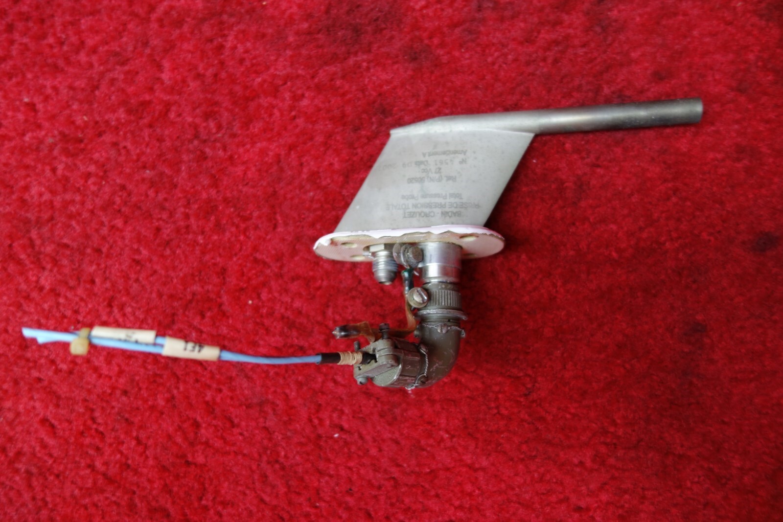 Badin-Crouzet Heated Pitot Tube 27V PN 50520