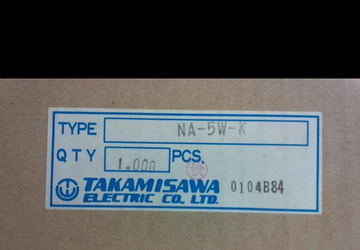 1 FACTORY TUBE OF (50) NA5W-K Electromechanical Relay DPDT 2A 5VDC 178Ohm