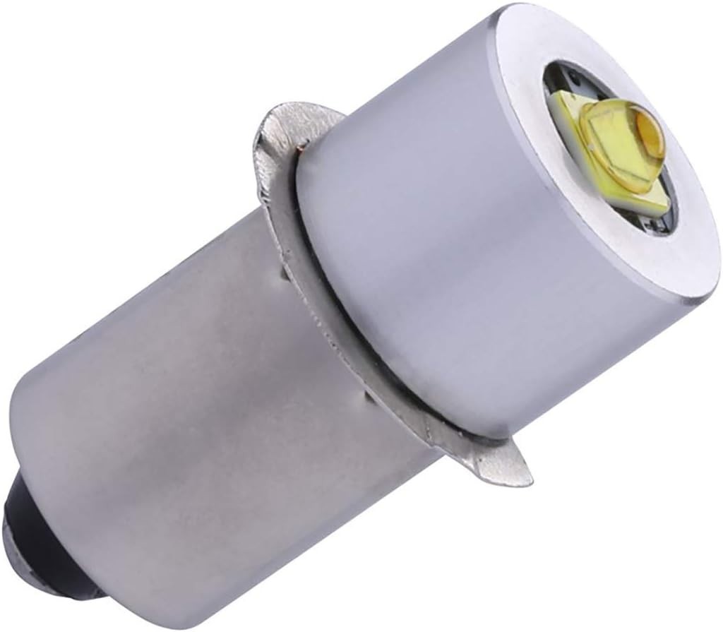 Maglite LED Bulbs DC 3V, Flashlight Replacement Bulbs for Only 2 Cells C&D Ma...