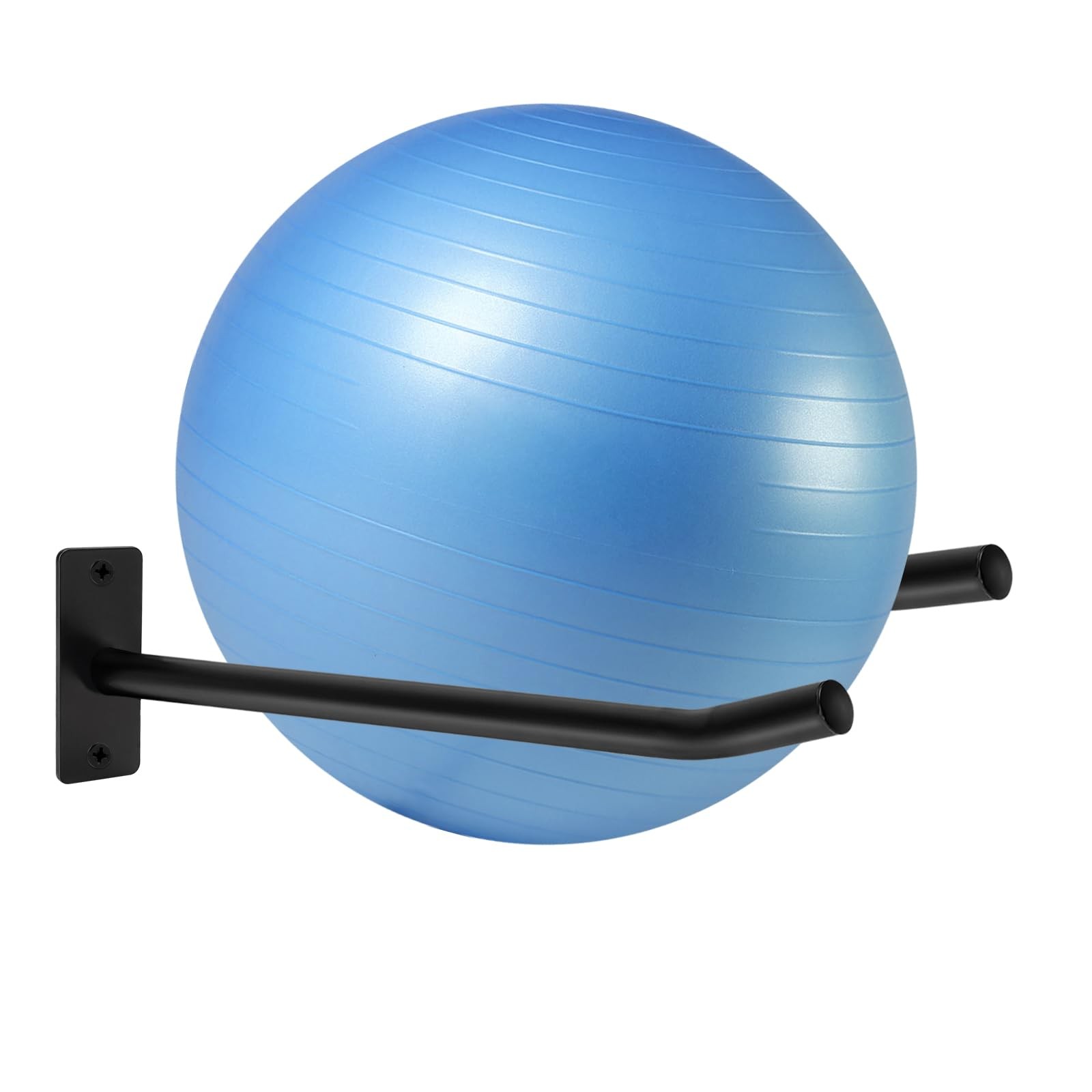 MANNIFEN Medicine Ball Rack,Exercise Holder,Wall Rack for Gym 1 Black