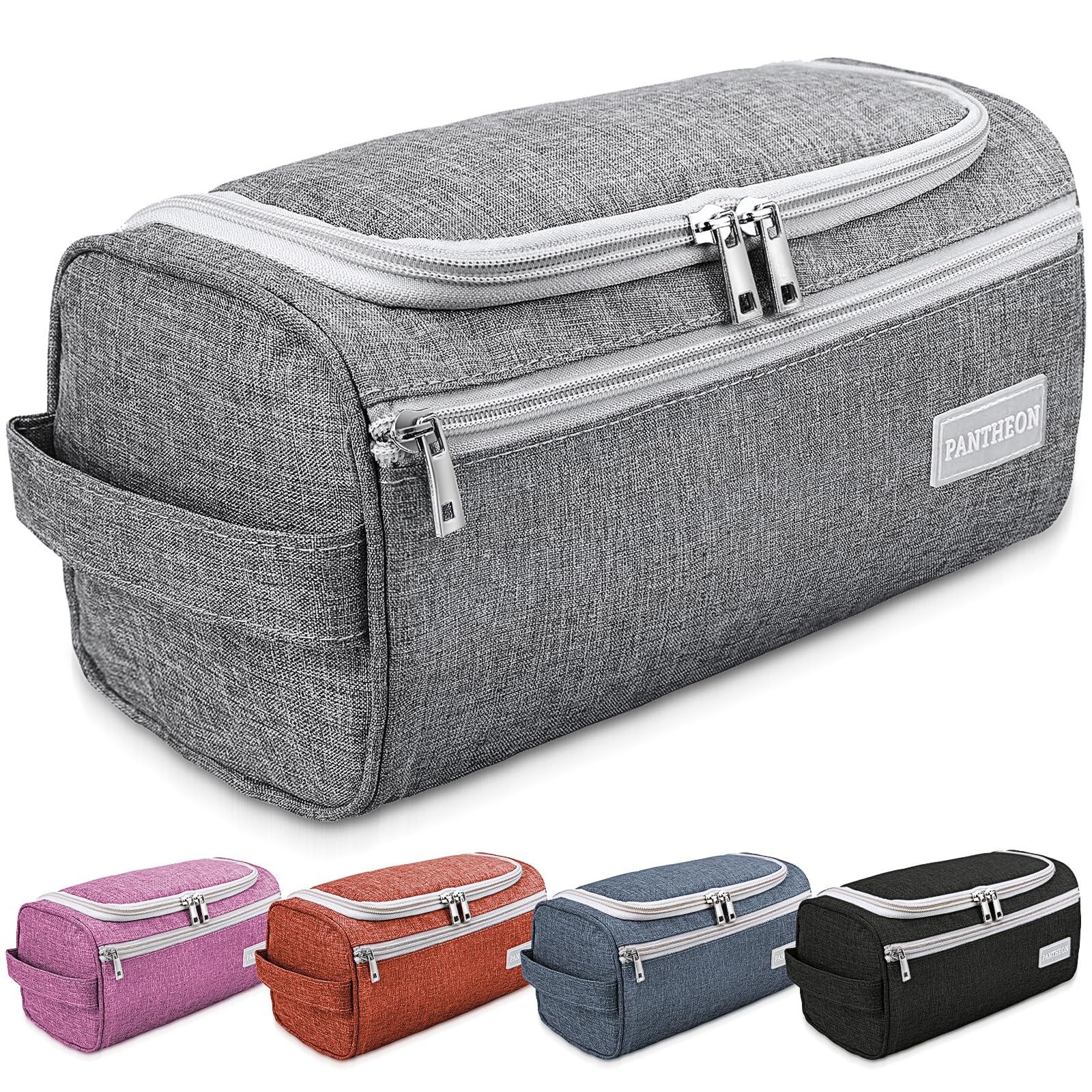 Pantheon Travel Toiletry Bag for Men and Women, Travel bag for Toiletries, Va...
