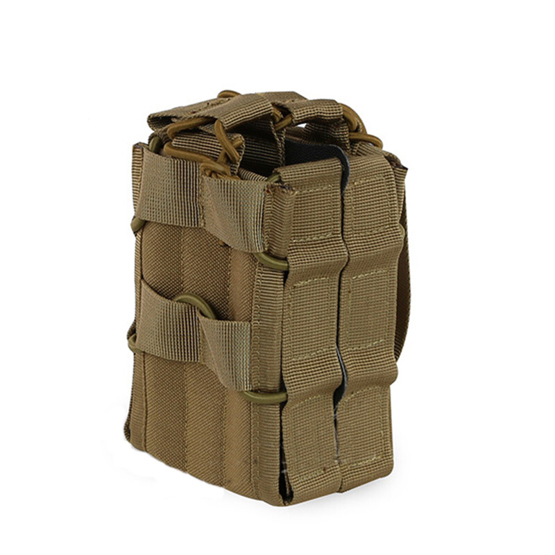 Tactical Double Mag Pouch Mag Carrier MOLLE Pouch 5.56mm Modular Hunting Airsoft