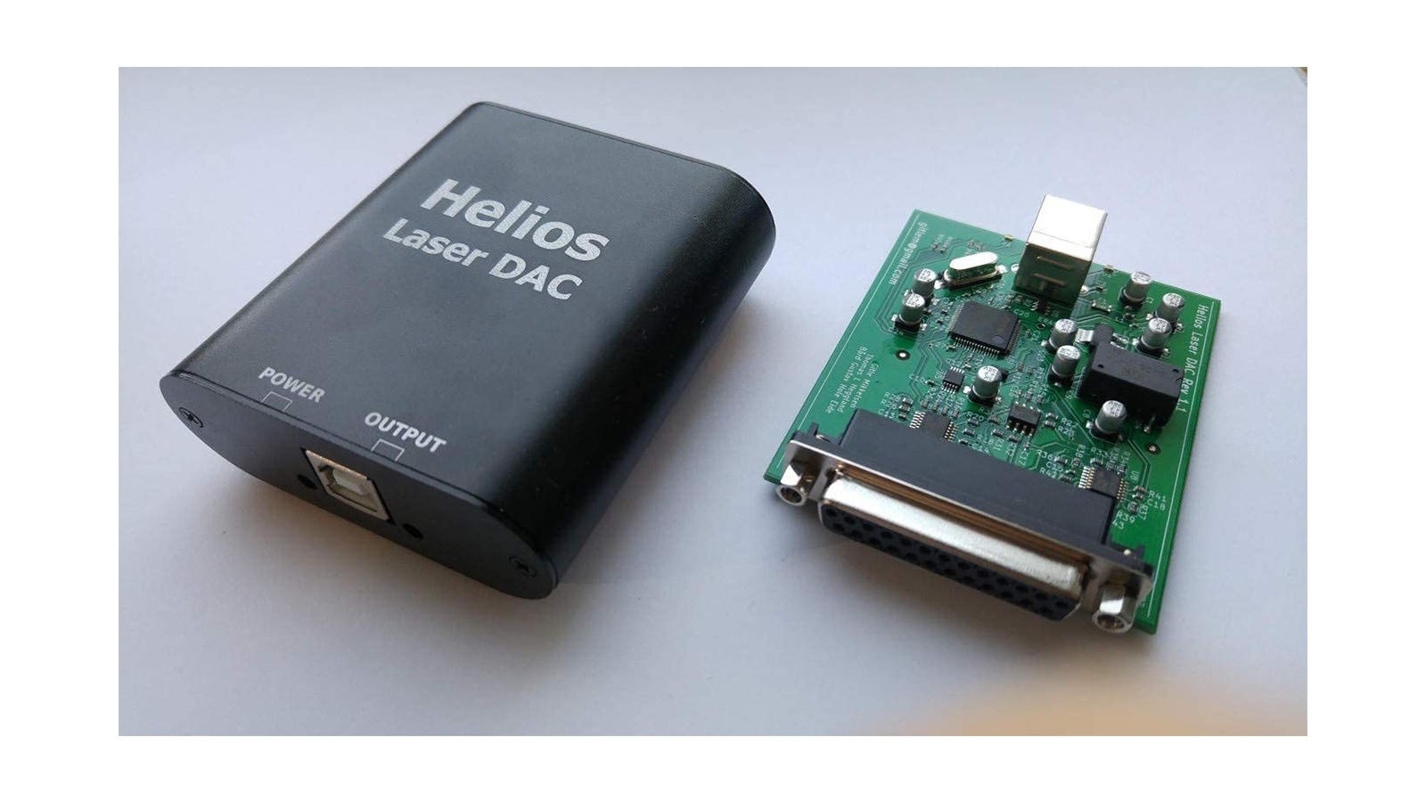 Helios Laser DAC, USB to ILDA Adapter