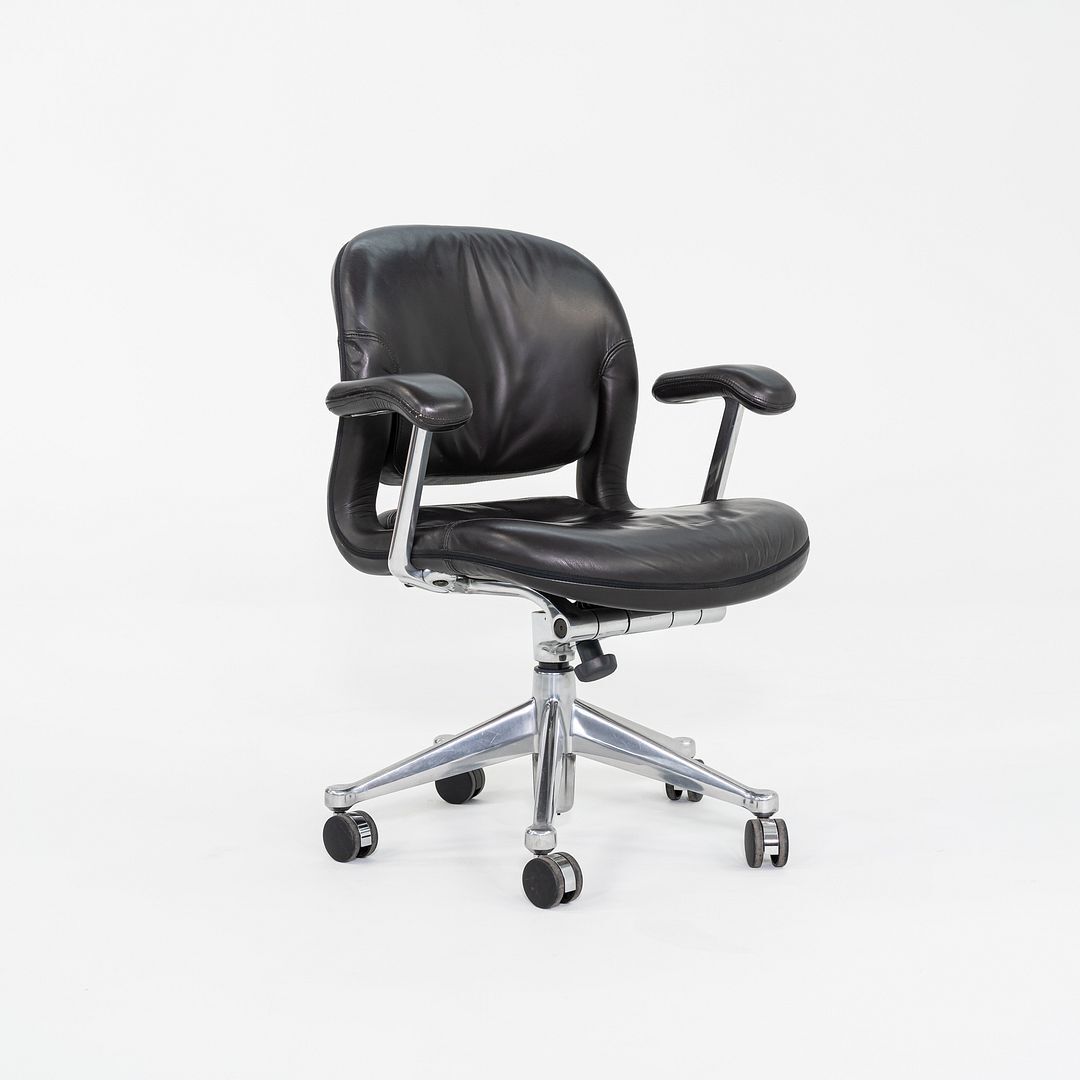 1990s Bill Stumpf for Herman Miller Equa Office/Desk Chair in Leather 11x Avail