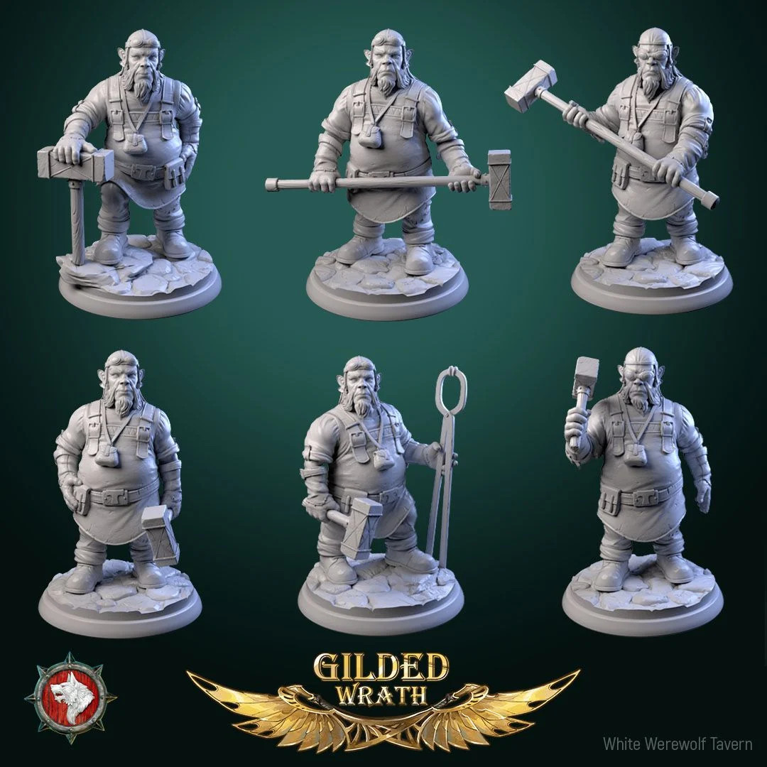 Sons of the Shining Forge - Resin Tabletop Miniature