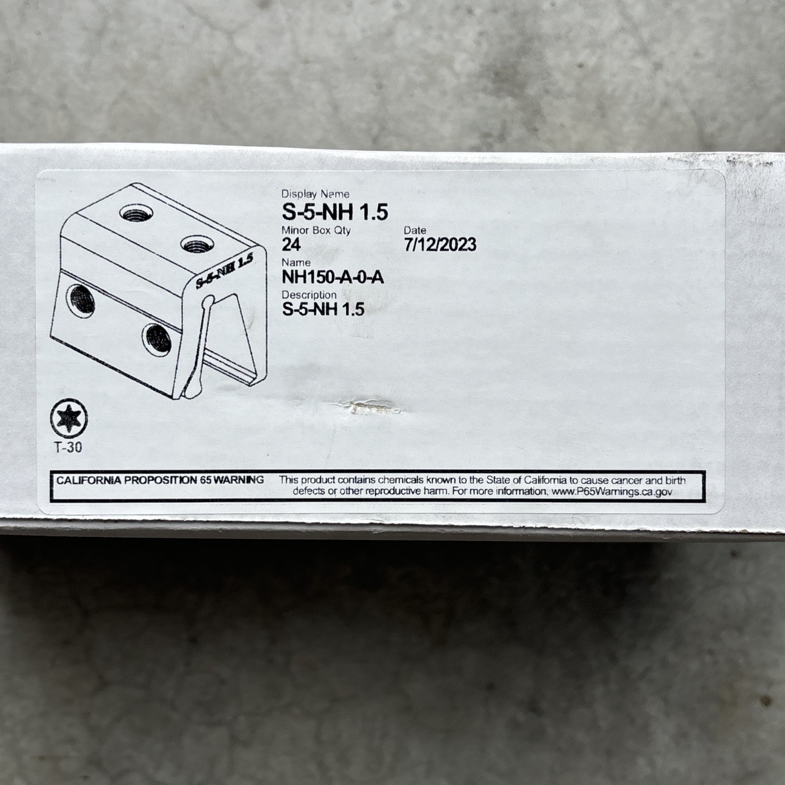 S-5! S-5-NH 1.5 Standing Seam Metal Roof Brackets