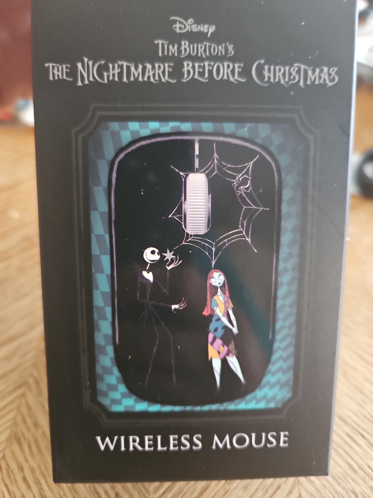 Jack Skellington And Sally Wireless Mouse (Brand New)