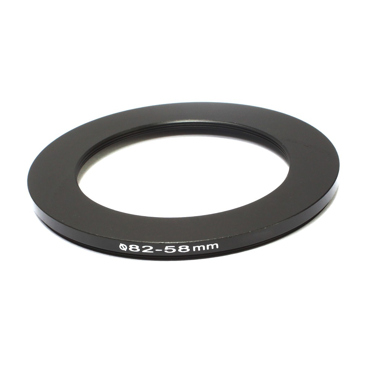 82mm to 58mm Step-Down Lens Filter Ring Adapter
