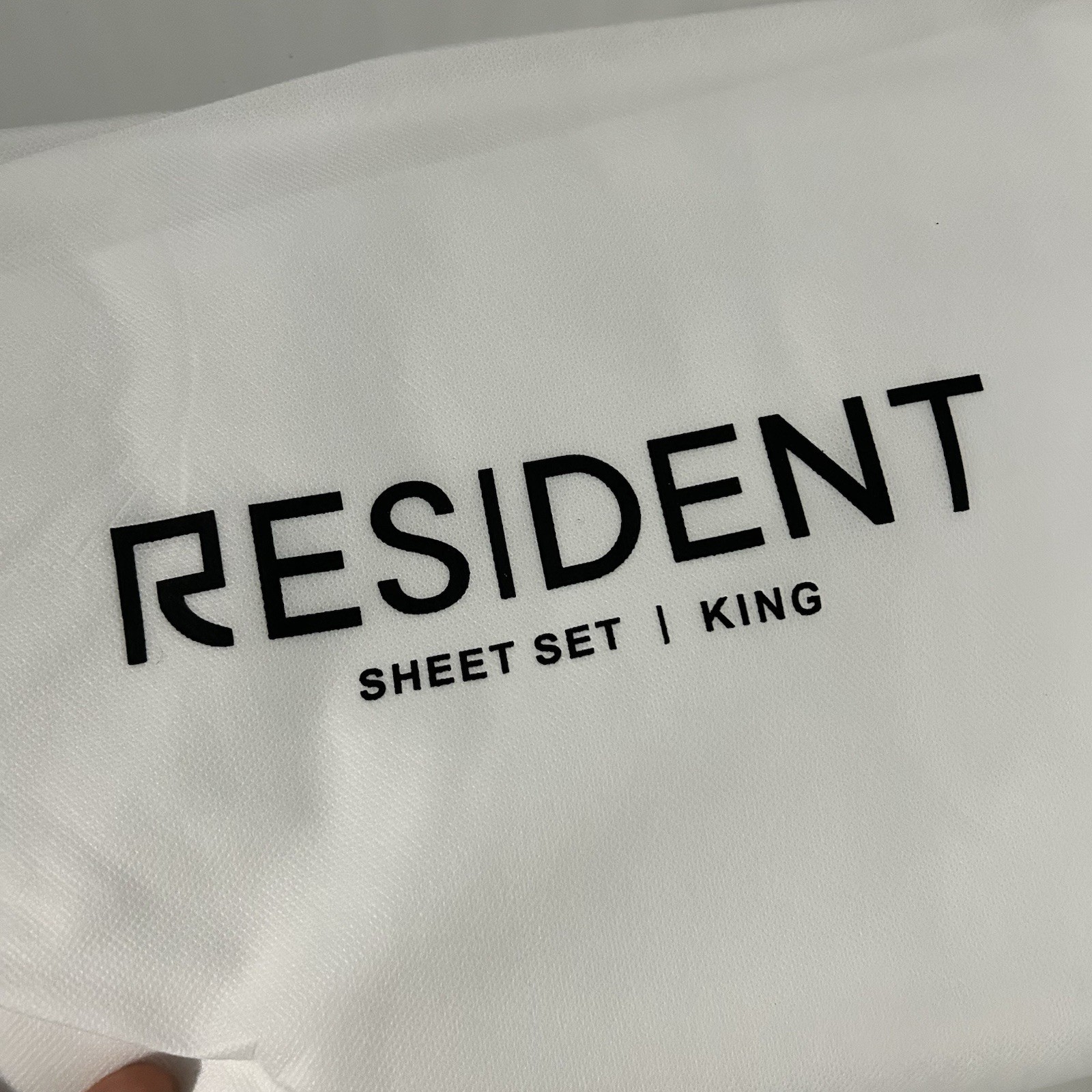 Nectar Resident Sheet Set Brand New King Size White