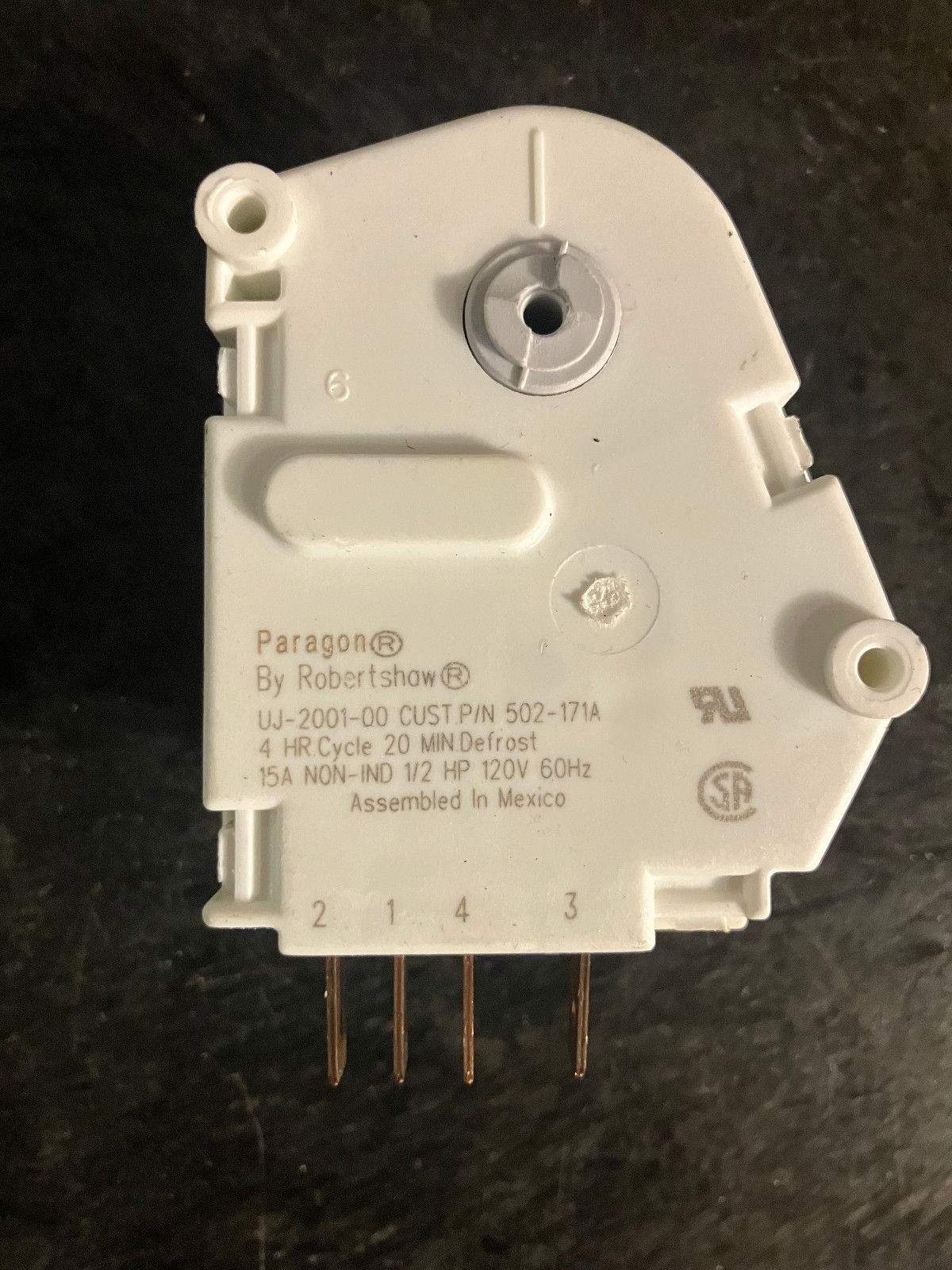Beverage Air 19-1257-00   502-171A Defrost Timer