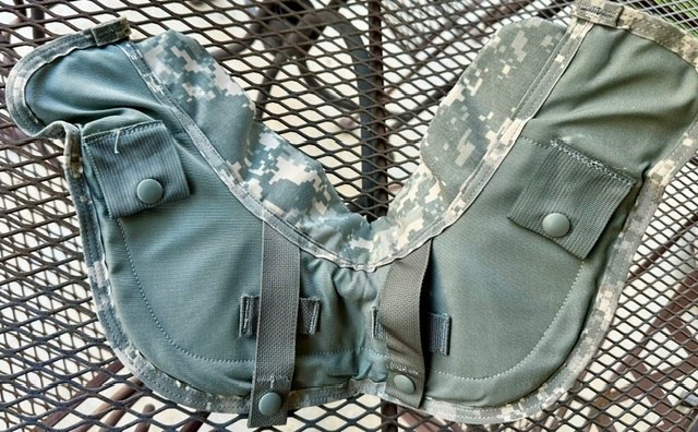 USGI ACU Improved Outer Tactical Yoke/Collar Front Assembly Size Medium Long