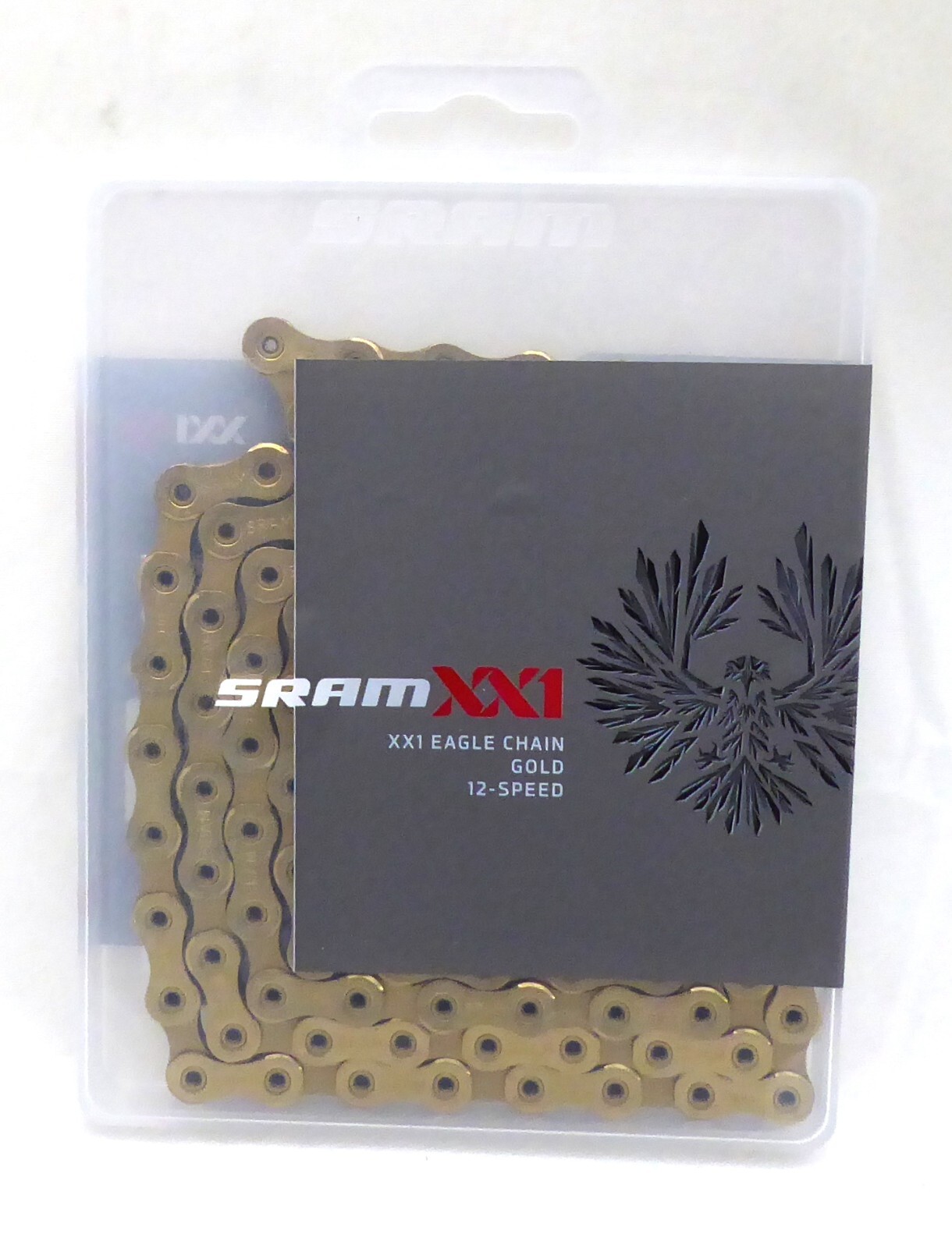 SRAM PC Xx1 Eagle Hollow Pin Chain 12 Speed 126 Links - Gold