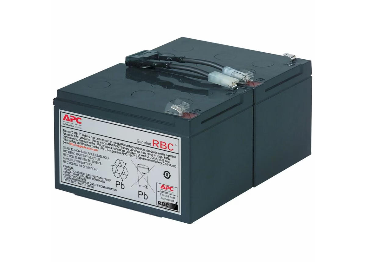 APC RBC6  Replacement Battery Cartridge, VRLA battery, 11Ah, 12VDC