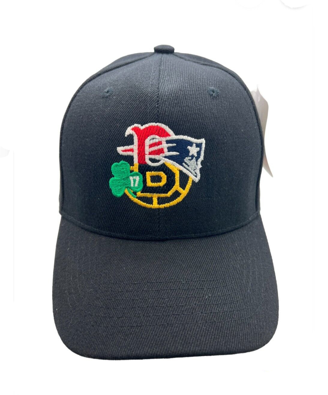 Boston 4 Team Logo BASEBALL CAP hat New England Patriots Red Sox Bruins Celtics