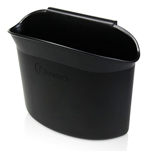 Portable Hanging Mini Car Garbage Can – Classic Black Trash Can - Premium