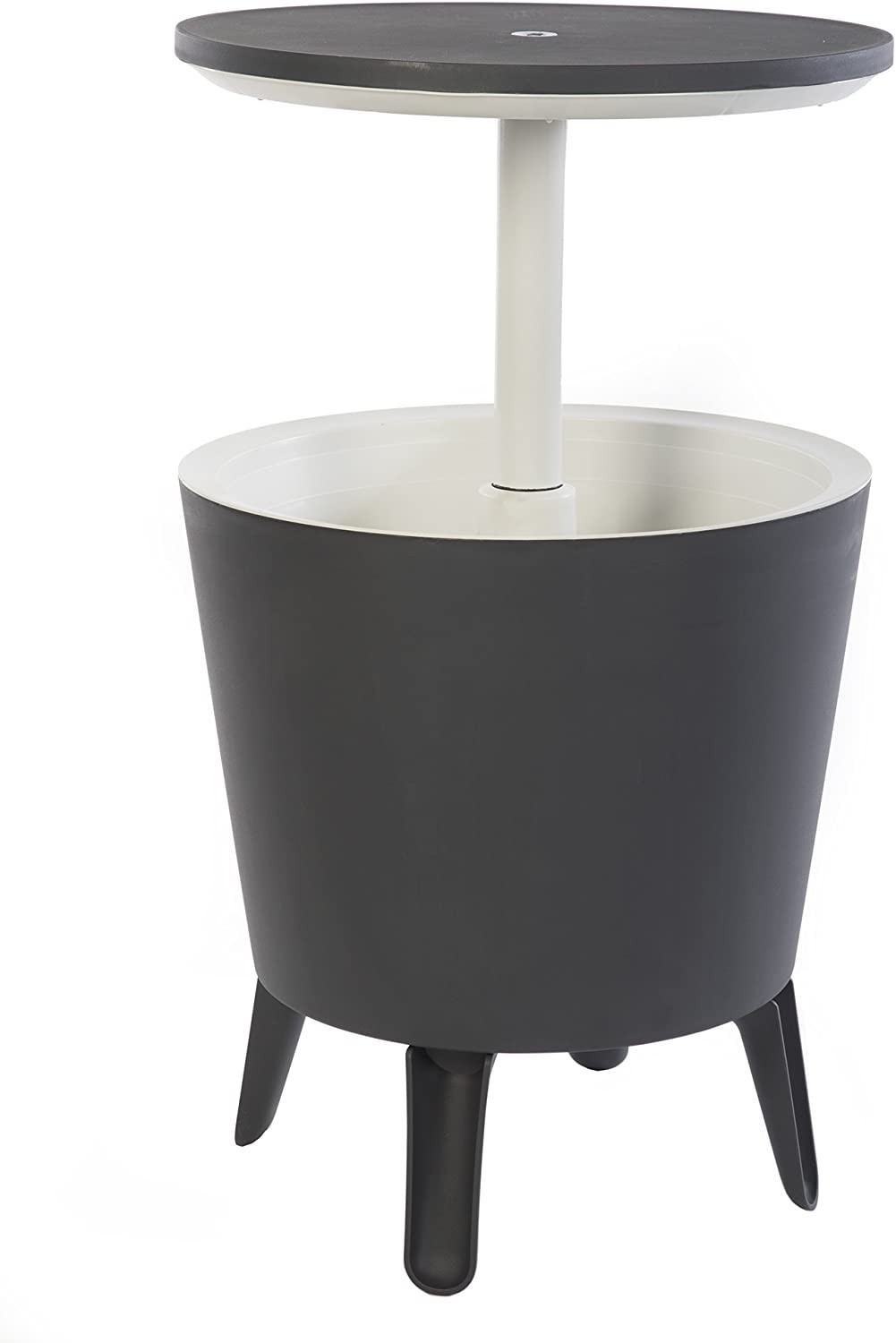 Modern Cool Bar Outdoor Patio Furniture and Hot Tub Side Table with 7.5 Gallon B