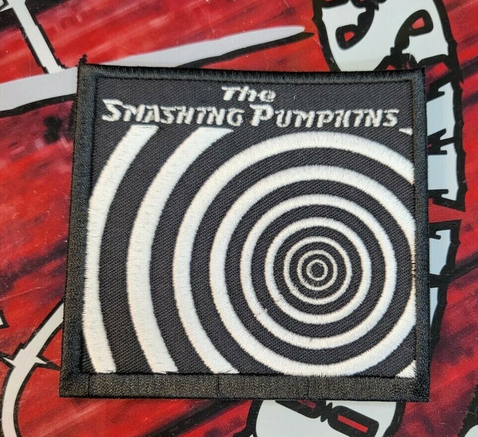 EMBROIDERED THE SMASHING PUMPKINS ROCK BAND PATCH (Please Read Ad)