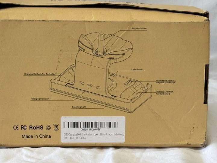 VR Charging Base OQ3-010 For Meta Quest 3 Open Box
