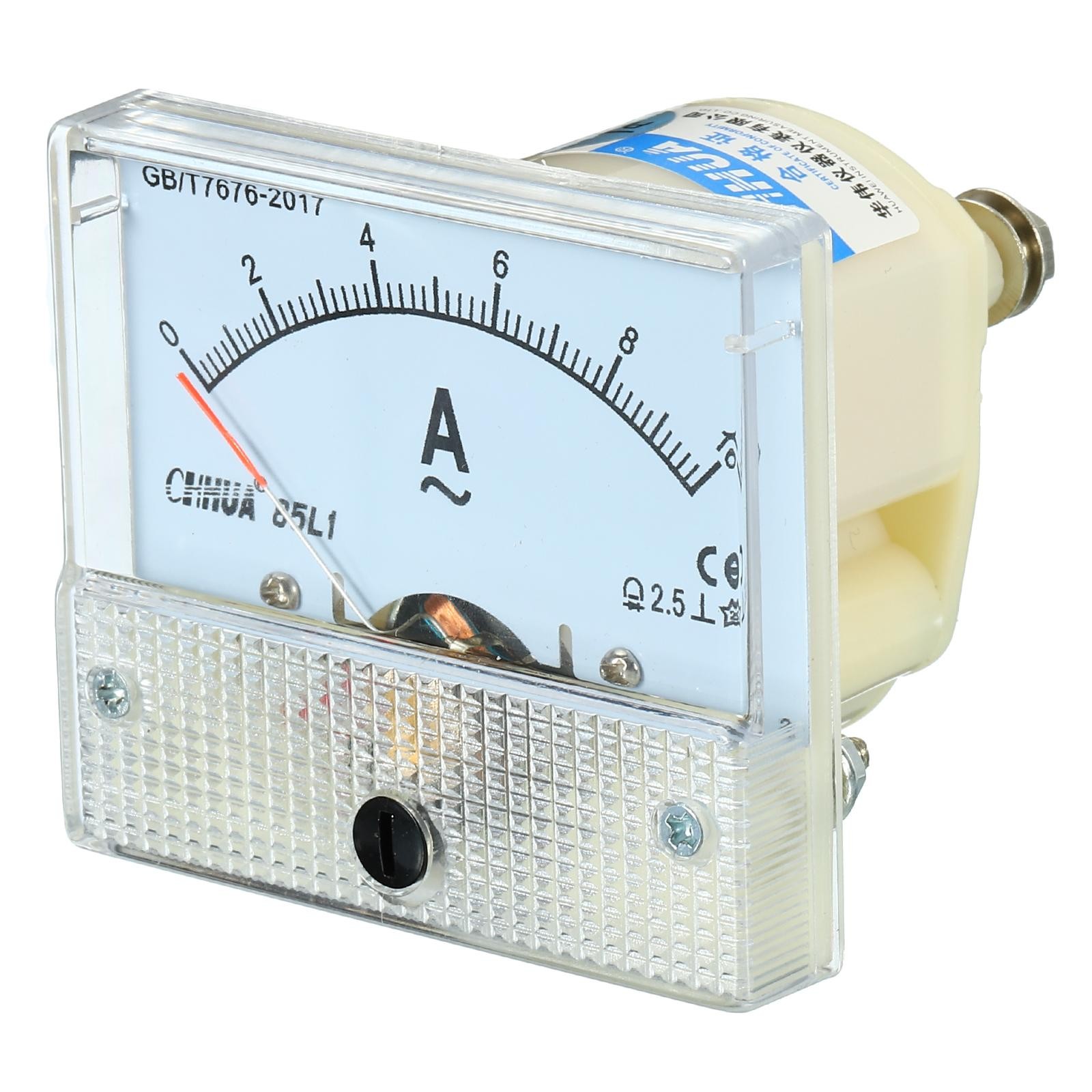 Analog Panel Ammeter, 85L1 Ampere Meter Current Tester(AC 0-10A)