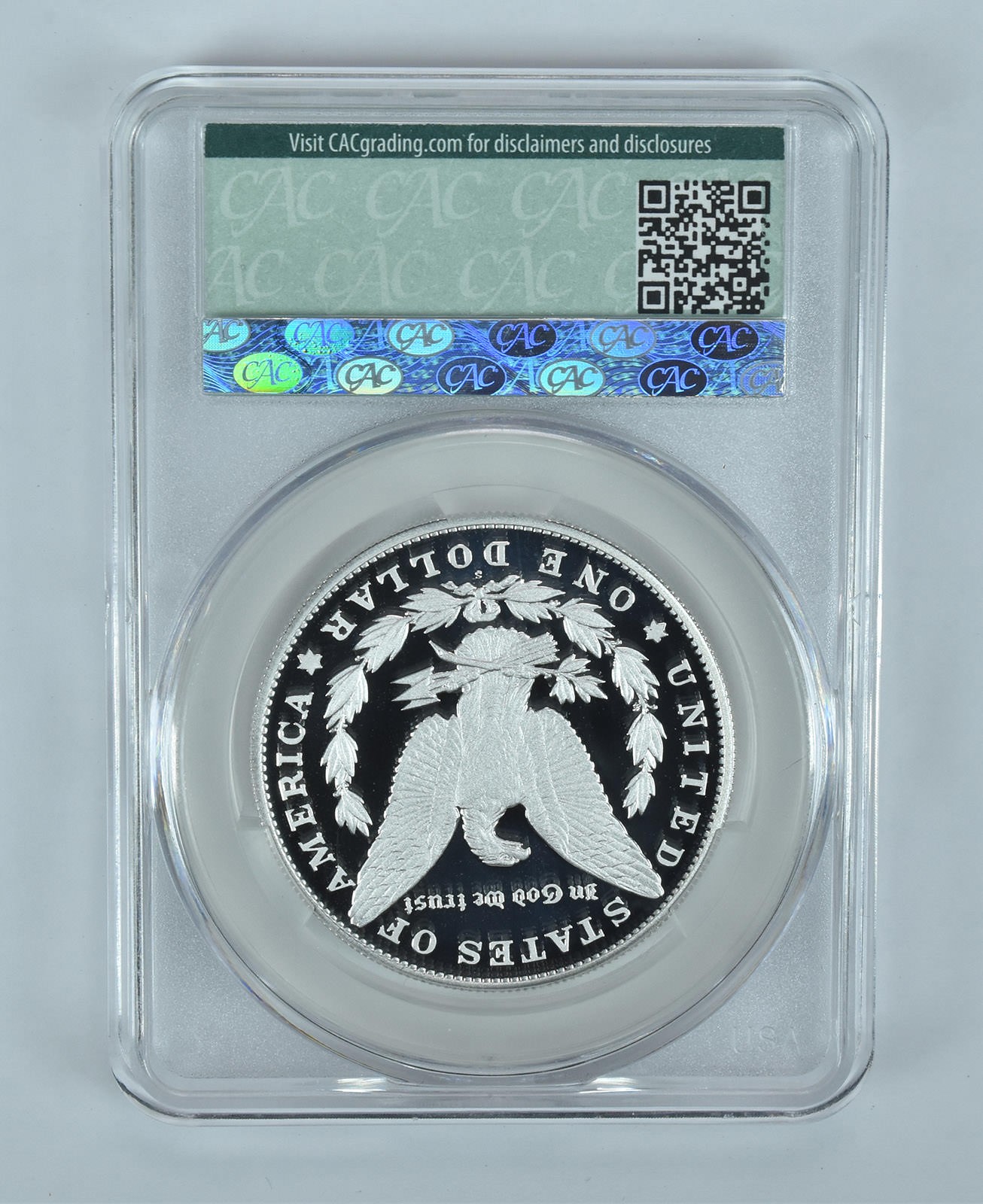 2023-S Morgan Silver Dollar PR70 DCAM CAC CACg