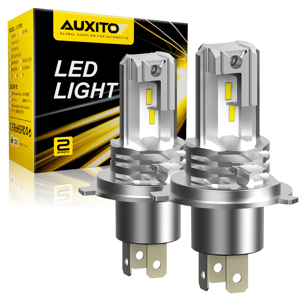 AUXITO H4 9003 Super White 20000LM Kit LED Headlight Bulbs High Low Beam Combo 2