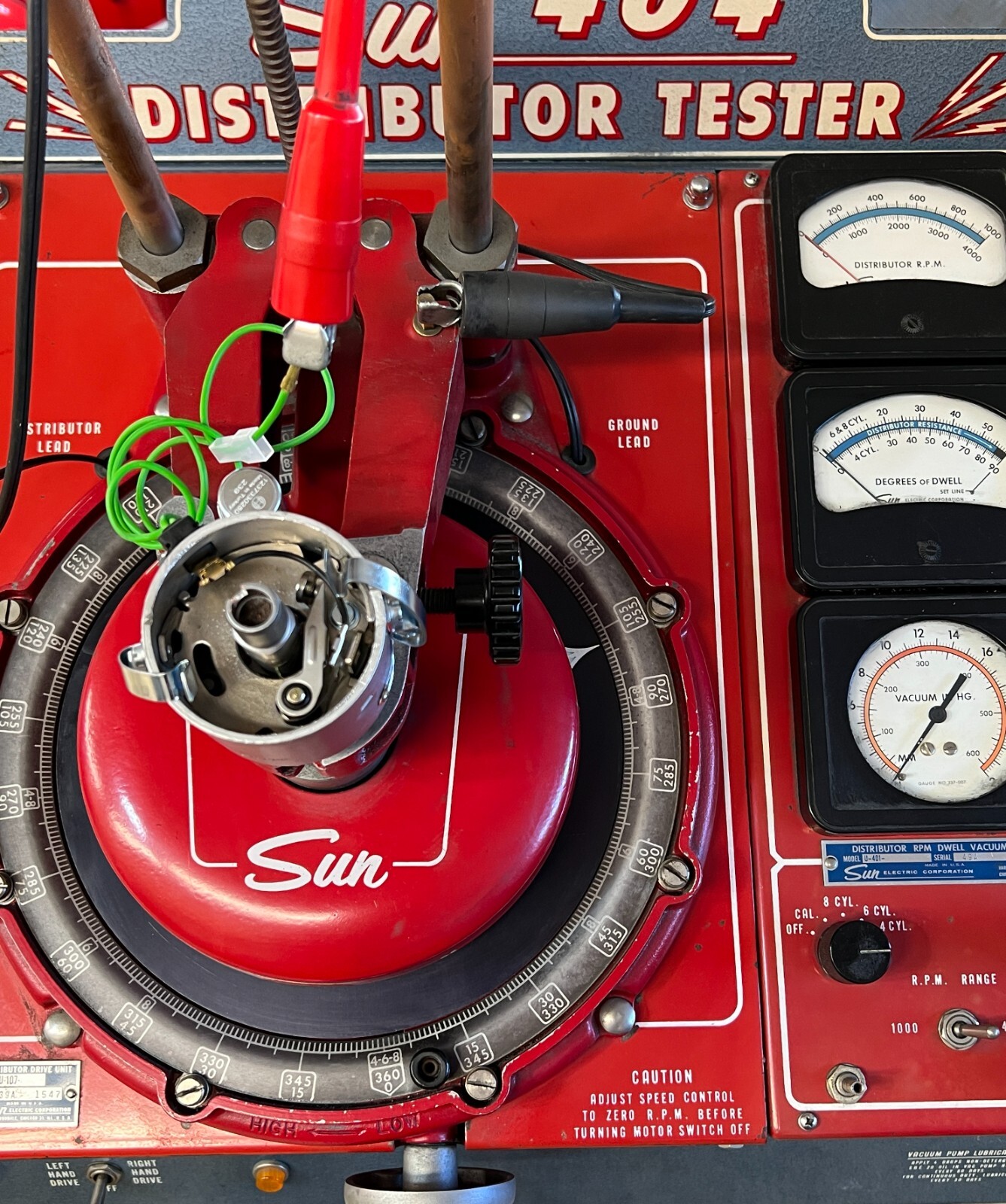 Restored German Bosch 009 distributor