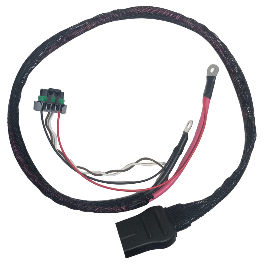 Western Fisher Salt Spreader Battery Power Cable Harness 4 PIN Fleet Flex 48808
