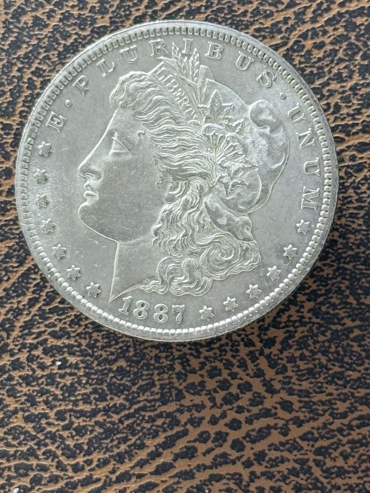 1887-S Morgan Silver Dollar, Beauty, Free Shipping