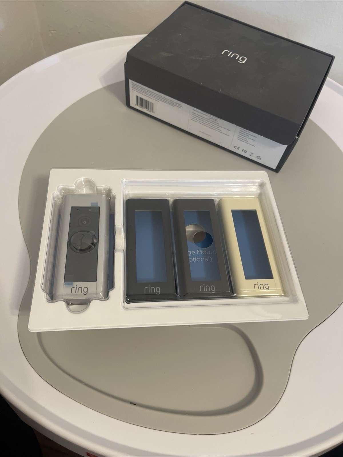RING Video DOORBELL PRO WiFi Hardwired w/Interchangeable Plates