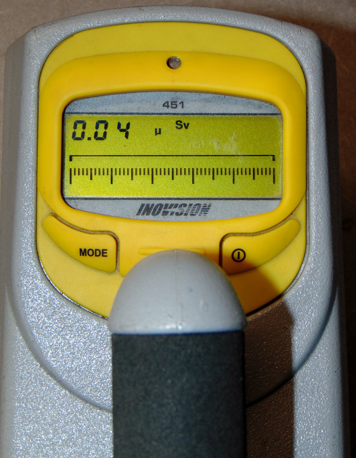 Inovision 451P-DE-SI-YGG Biomedical ION Chamber Radiation Survey Meter Fluke