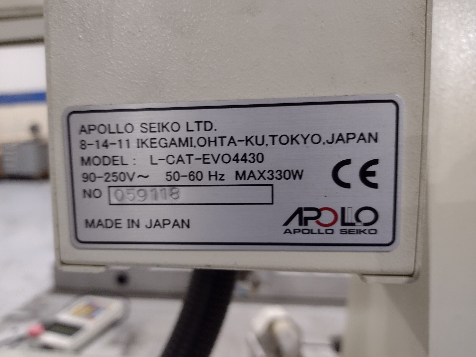 Apollo Seiko L-CAT-EVO4430 Benchtop Soldering Machine