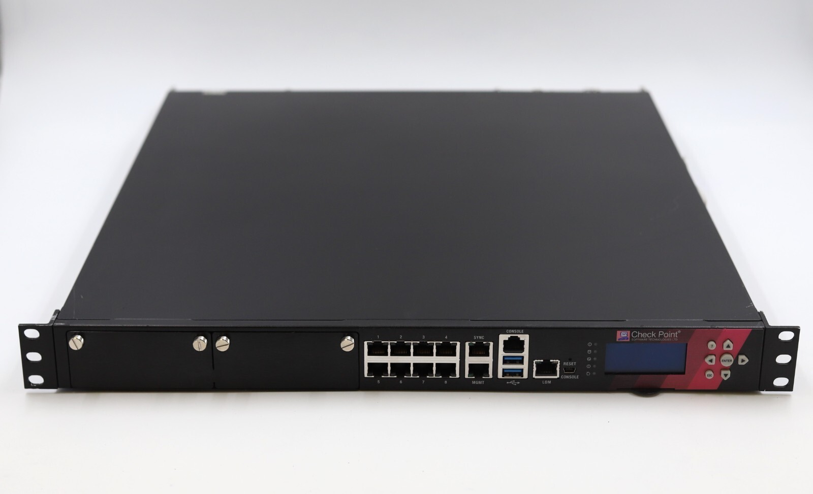 Check Point 5800 8-Port 1U Security Gateway Appliance Firewall W/Ears P/N: PL-30