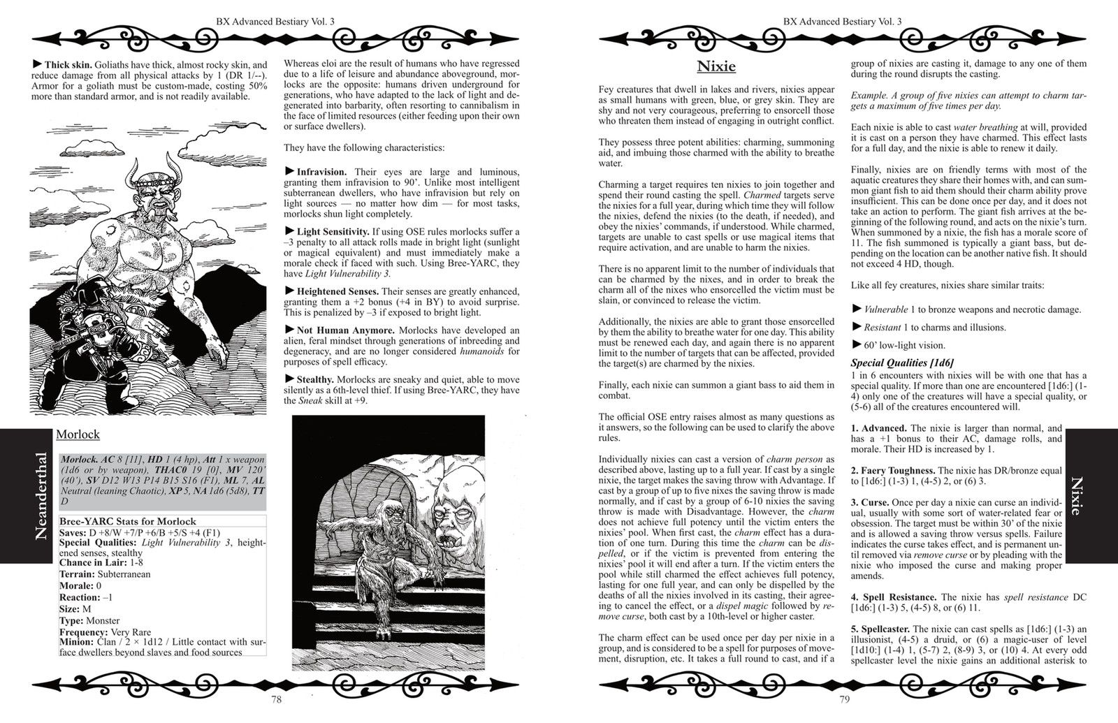BX Advanced Bestiary, Vol. 3