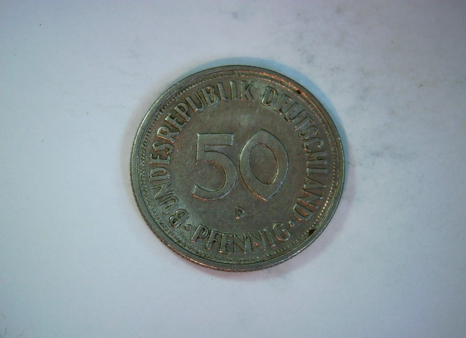 Germany (Federal Germany / West Germany) 1950 50 Pfennig Bundesrepublik Deutschl