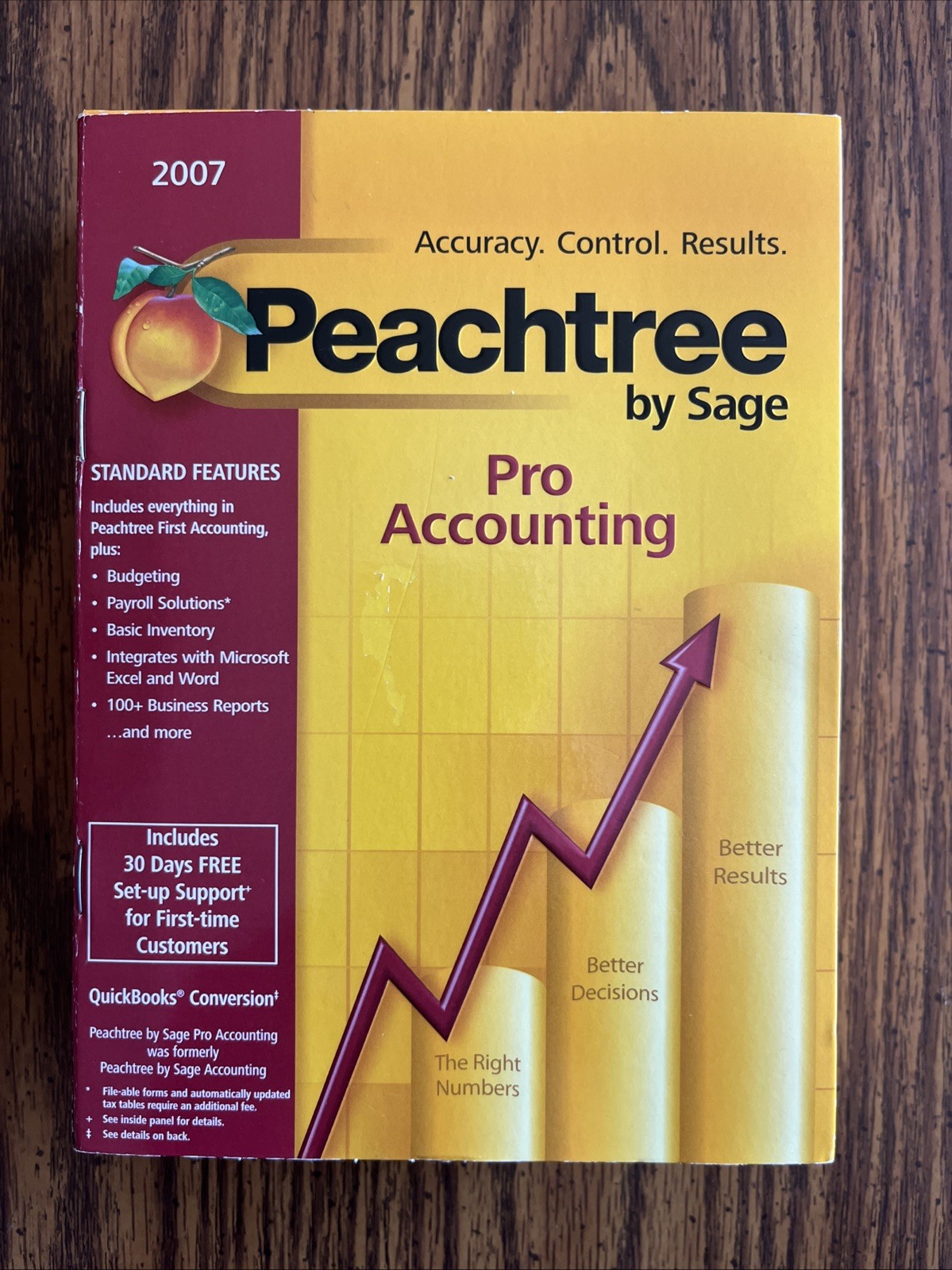 Peachtree Pro Accounting 2007 by Sage Business Software PC w/ Serial Number