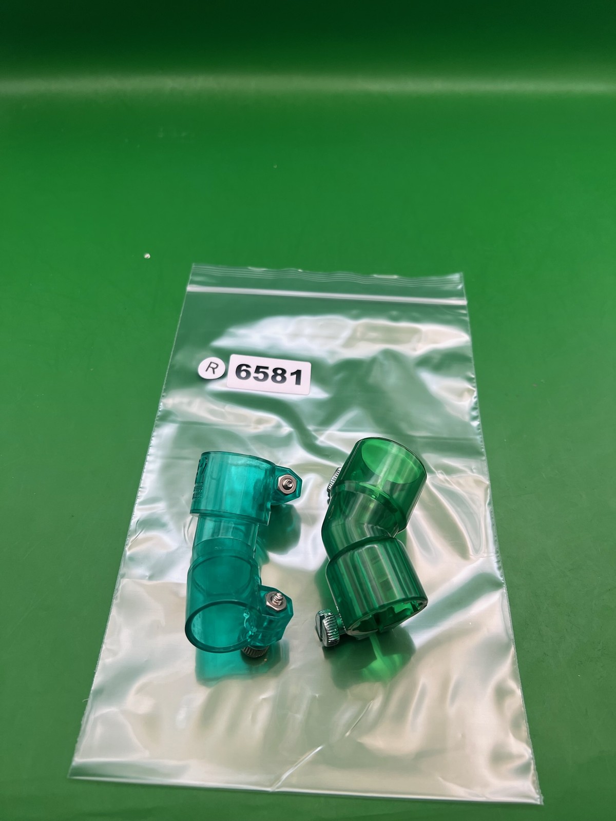Green Paintball Elbows - x2