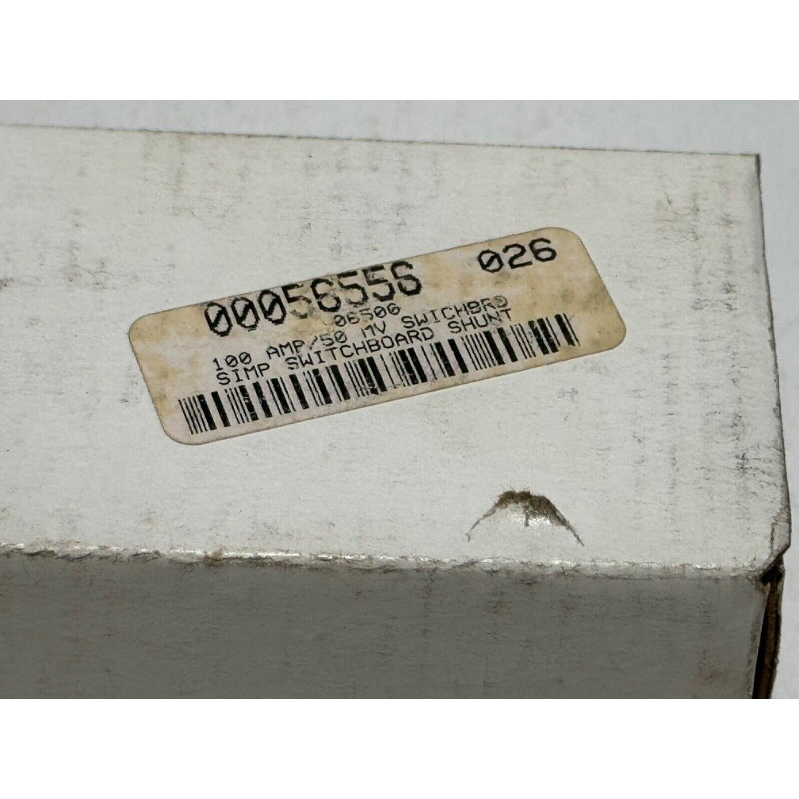 Simpson Electric Panel Meter Switchboard Shunt 06500