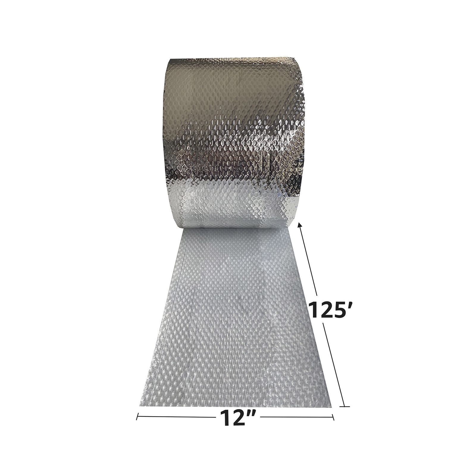Thermalized Bubble Cushioning For insulation and packaging Size: 12" Width x ...