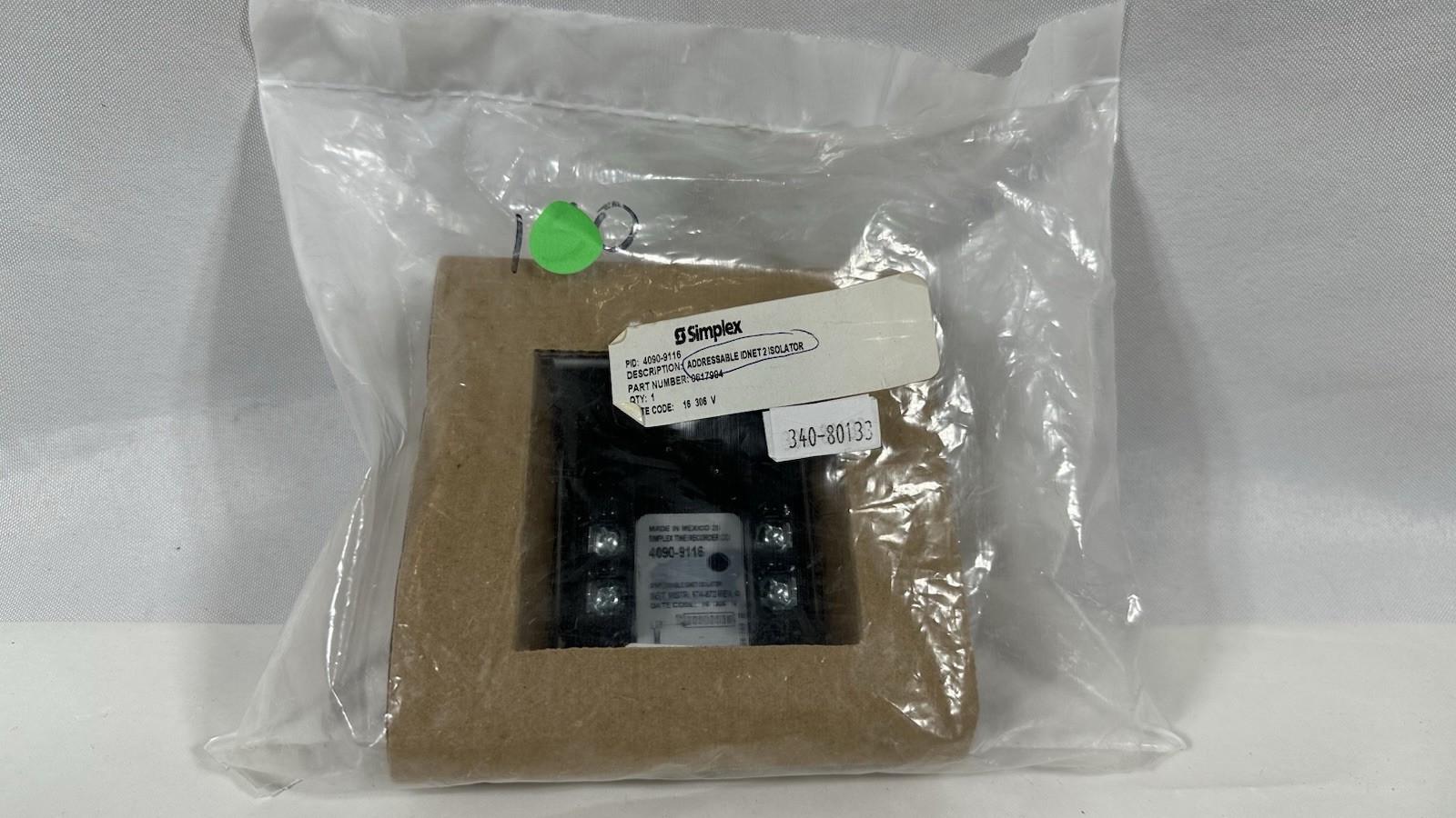 Simplex 4090-9116 Addressable IDNet 2 Isolator Module 0617994 New