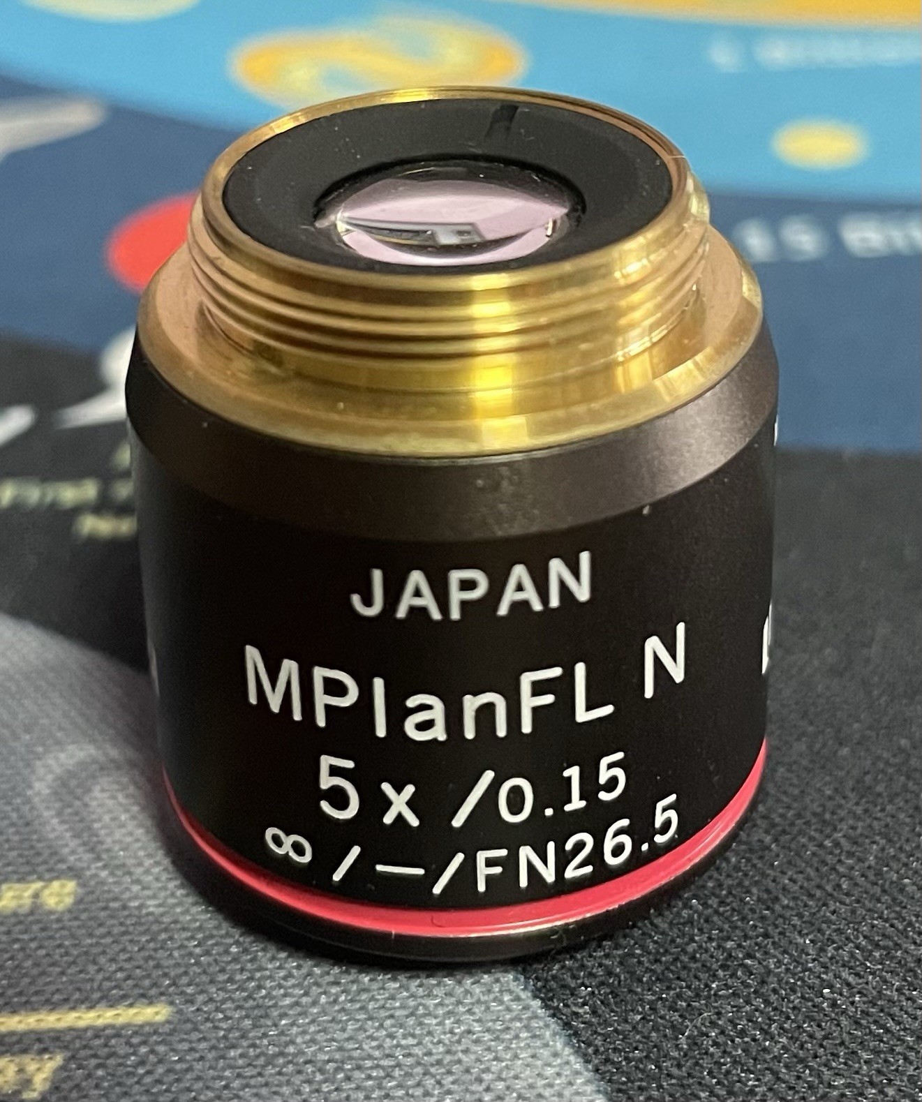 Olympus Lens Objective MPlanFL N 5X/0.15