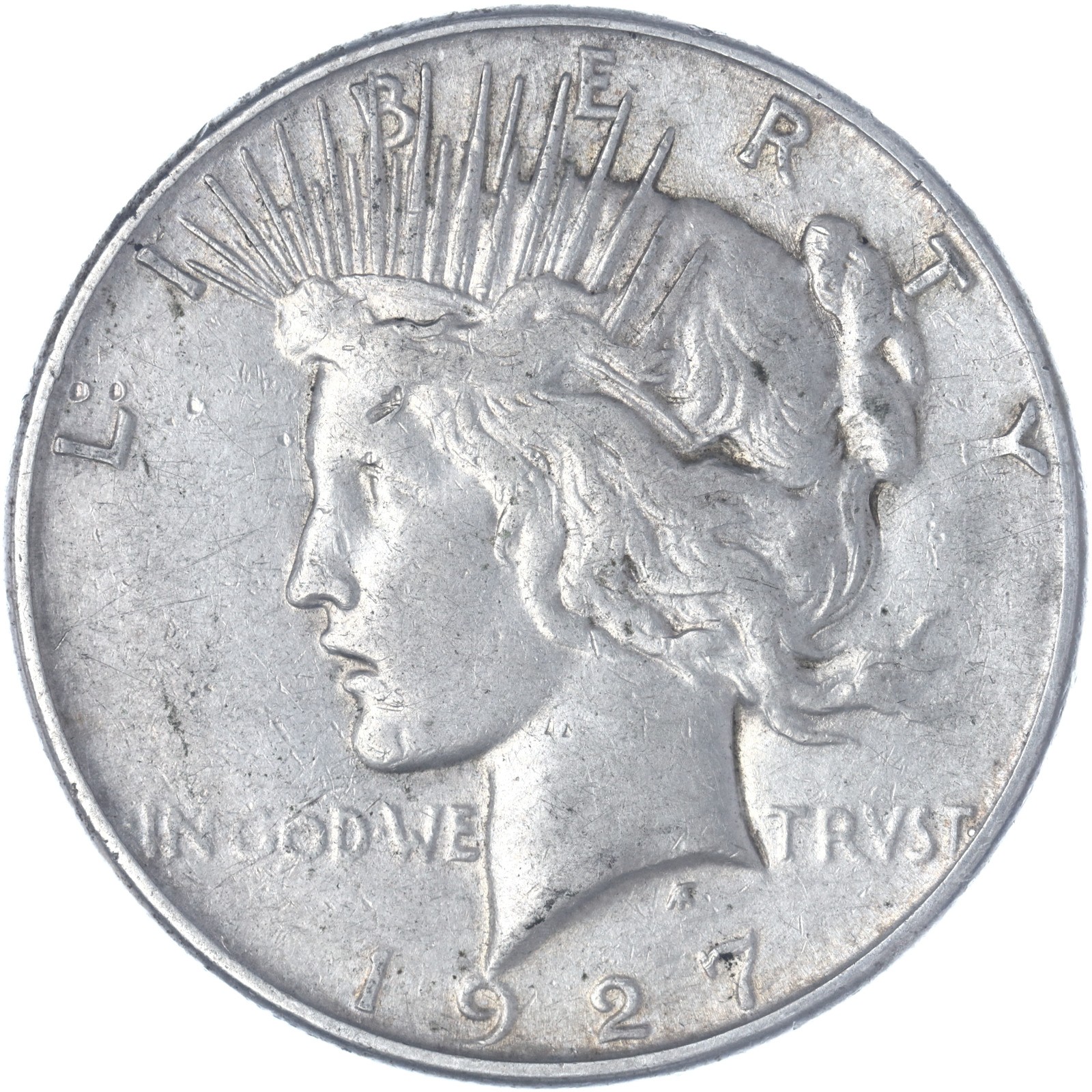 1927 S Peace Dollar Fine See Pics K095