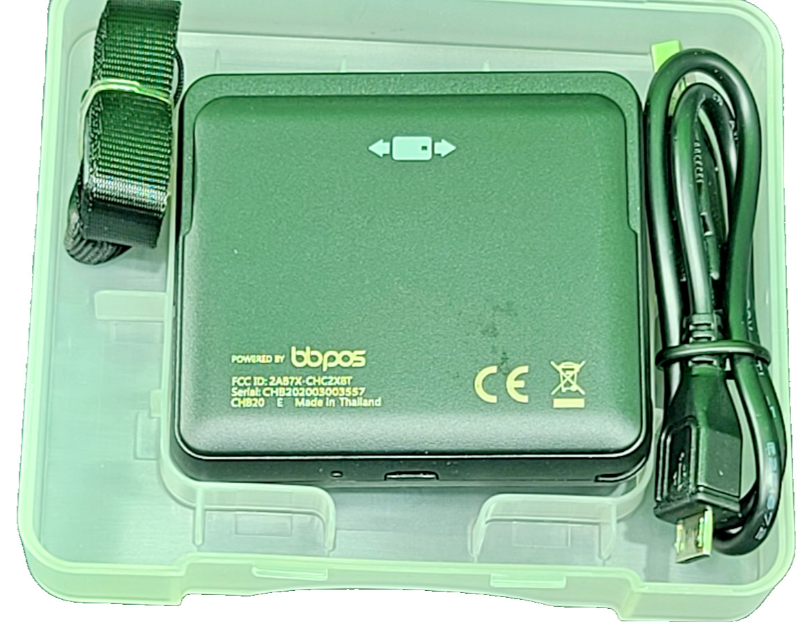 NEW BBPOS Chipper 2X BT CHB29 - Bluetooth NFC Card Reader