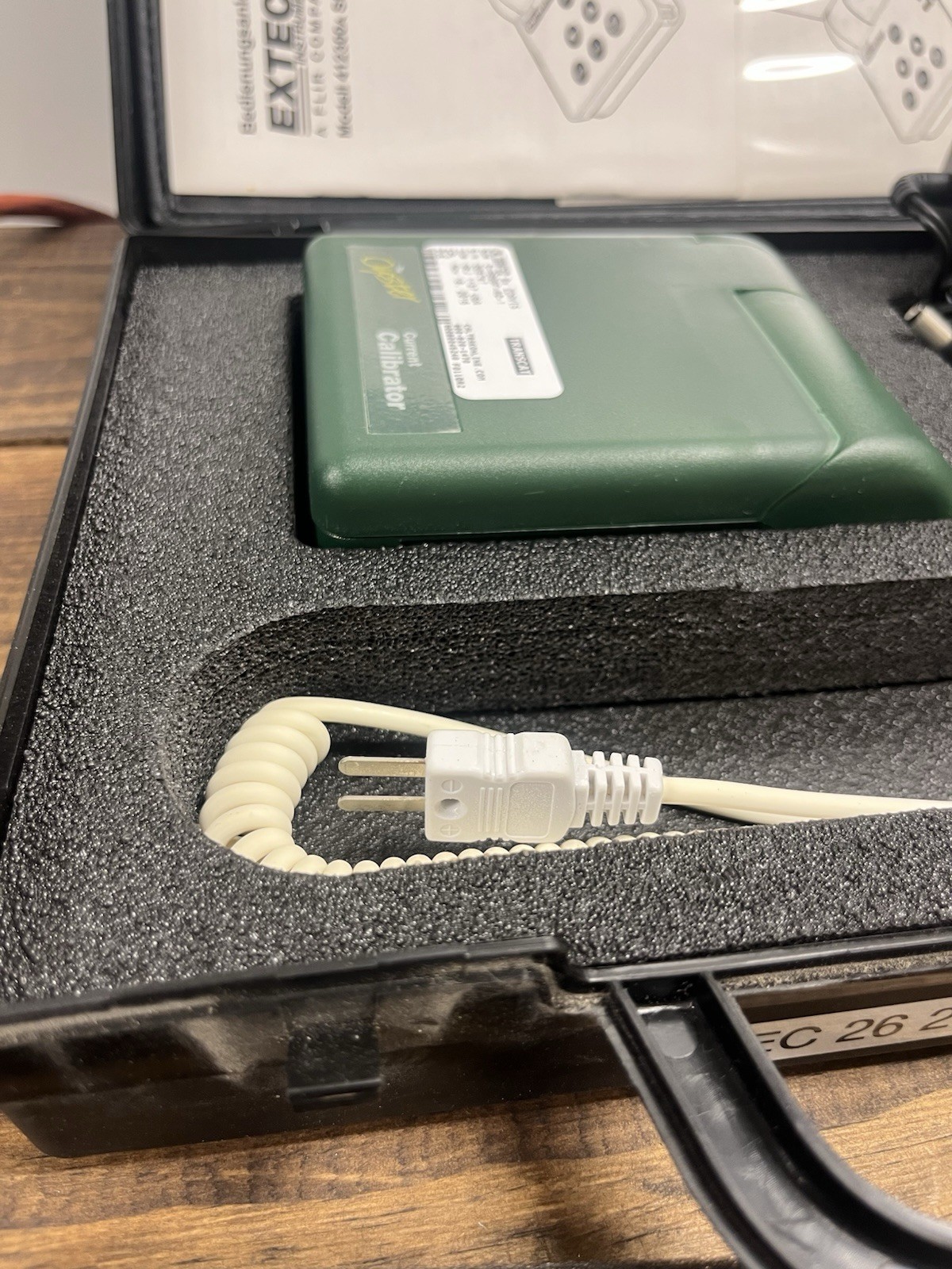 Extech 412300A The Oyster Current Calibrator Meter Process Devices Calibrated