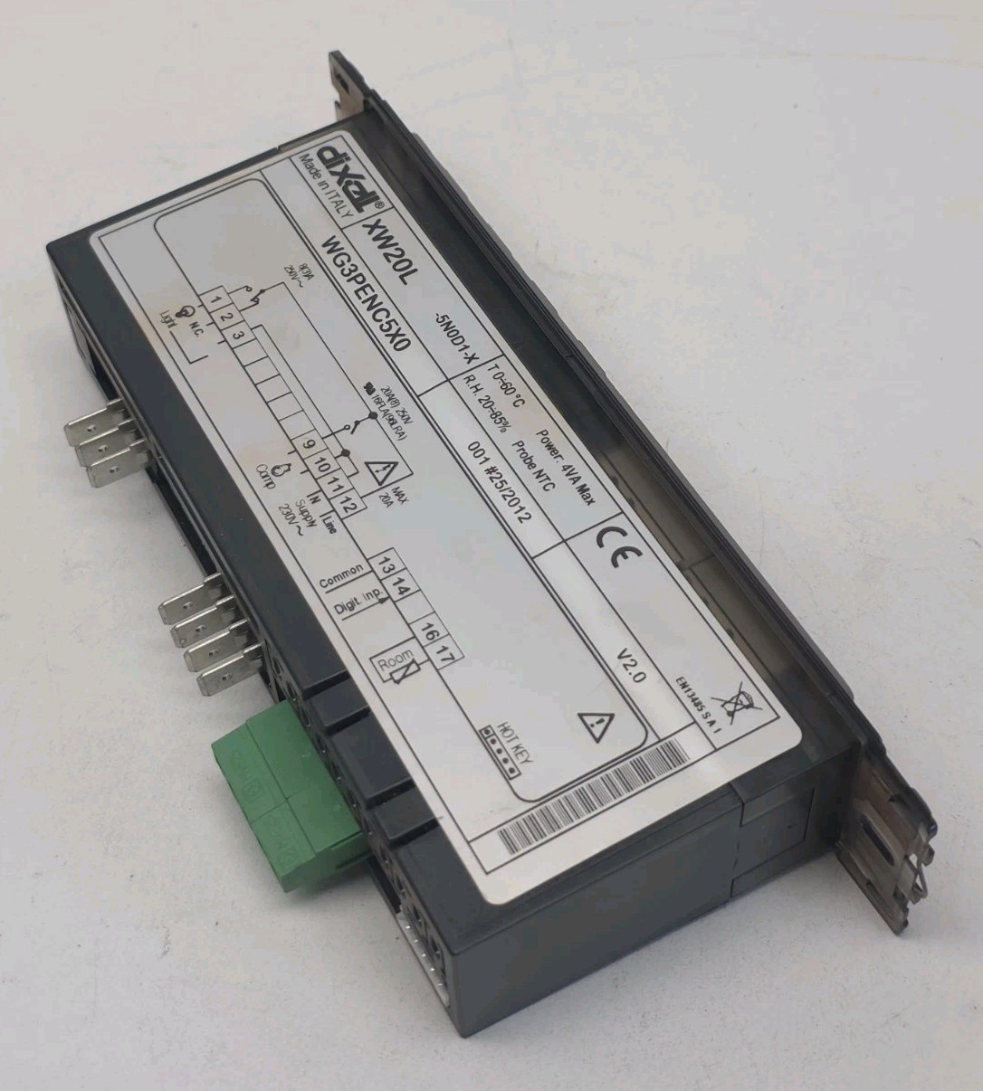 Dixell XW20L-5N0D1X 230V 20A Wing Temperature Controller