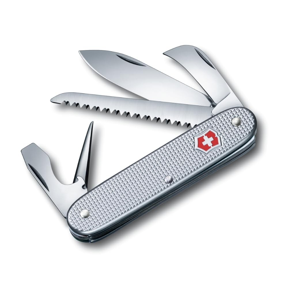 Victorinox 0.8150.26 Swiss Army 7 ALOX 7-Function Pocket Knife Saw Outdoor Camp