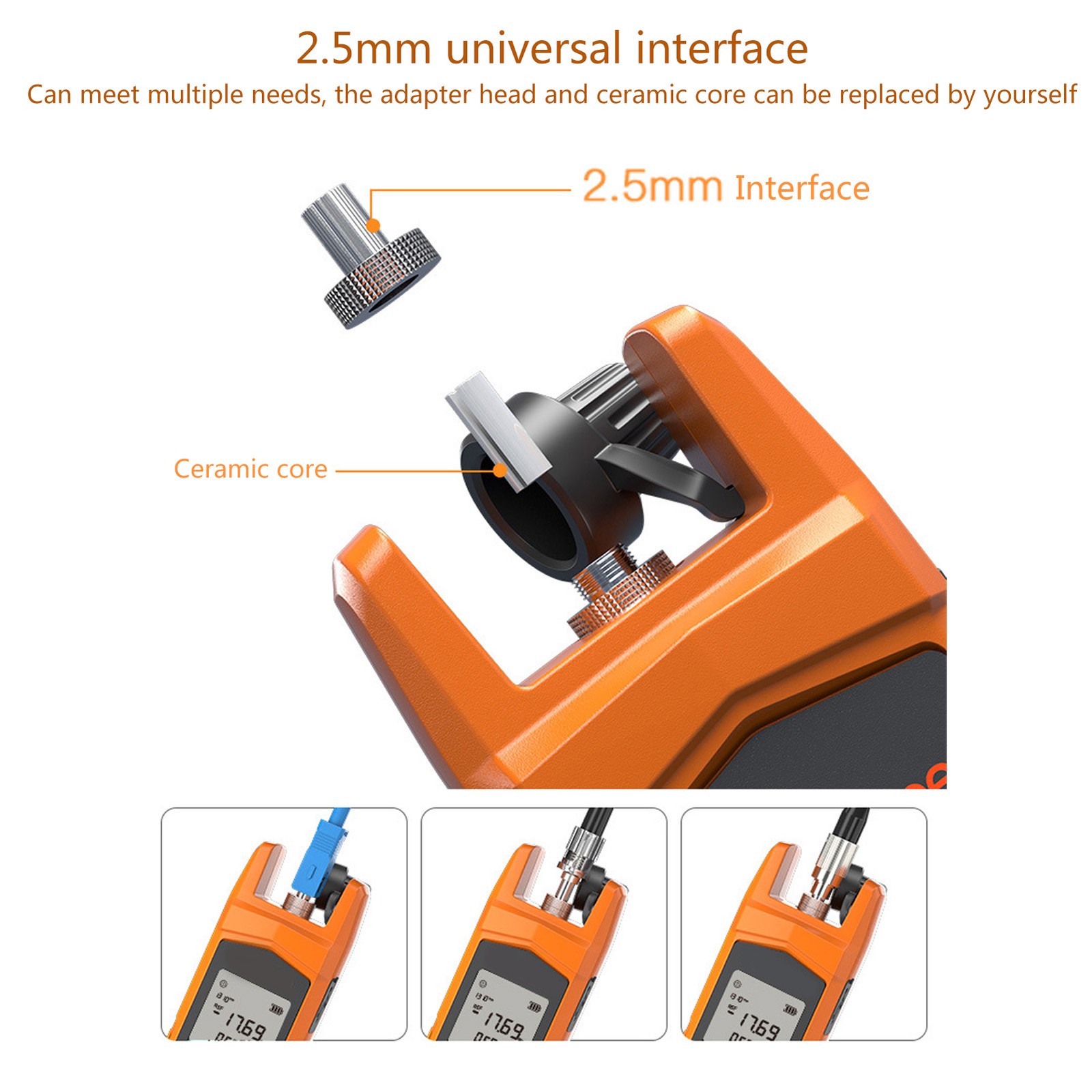 1 Mini Optical Power Meter High Precise Tester For Fiber Optics
